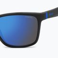 Occhiali da sole Polaroid PLD 8057/S nero opaco/blu specchiato polarizzati per bambini 5
