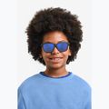 Occhiali da sole Polaroid PLD 8057/S nero opaco/blu specchiato polarizzati per bambini 6