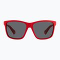 Occhiali da sole Polaroid PLD 8057/S rosso opaco/grigio polarizzato per bambini 3