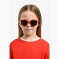 Occhiali da sole Polaroid PLD 8057/S rosso opaco/grigio polarizzato per bambini 6