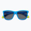 Occhiali da sole Polaroid PLD 8057/S blu opaco/grigio polarizzato per bambini 4
