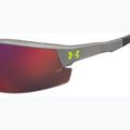 Occhiali da sole Under Armour Skillz/G S3 grigio metallizzato/infrarossi oleofobici da uomo 7