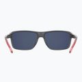 Occhiali da sole Under Armour Kickoff S3 grigio rosso/grigio infrarossi da uomo 4