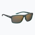 Occhiali da sole da uomo Under Armour Kickoff S3 crystal teal/copper mirror