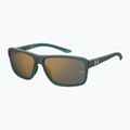 Occhiali da sole da uomo Under Armour Kickoff S3 crystal teal/copper mirror 2