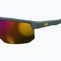 Occhiali da sole da uomo Under Armour Driven/G S3 giallo verde/rosa a specchio 7