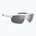 Occhiali da sole da uomo Under Armour Driven/G S3 bianco grigio/argento specchiato