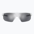 Occhiali da sole da uomo Under Armour Driven/G S3 bianco grigio/argento specchiato 3