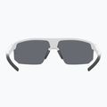 Occhiali da sole da uomo Under Armour Driven/G S3 bianco grigio/argento specchiato 4