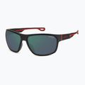 Carrera 4018/S occhiali da sole da uomo nero opaco rosso/verde grigio ad alto contrasto antiriflesso 2