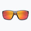 Occhiali da sole Carrera 4018/S grigio arancio/rosso multistrato da uomo 4
