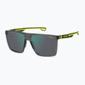 Carrera 4019/S occhiali da sole da uomo grigio giallo fluo/verde a specchio 2