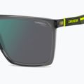 Carrera 4019/S occhiali da sole da uomo grigio giallo fluo/verde a specchio 6