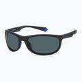 Occhiali da sole Polaroid PLD 2154/S nero opaco blu/blu polarizzato 2