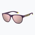 Occhiali da sole Polaroid PLD 2156/S viola/oro rosa multistrato polarizzati 2