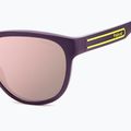 Occhiali da sole Polaroid PLD 2156/S viola/oro rosa multistrato polarizzati 5