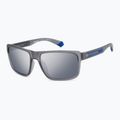 Occhiali da sole Polaroid PLD 2158/S grigio opaco/grigio argento specchiato polarizzati da uomo 2