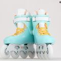 Pattini a rotelle Powerslide da donna Zoom Baby 80 blu ghiaccio 15