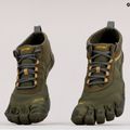 Scarponcino Vibram FiveFingers V-Trek da uomo, grigio scuro/verde militare 9