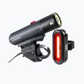 Set di luci per bicicletta Kryptonite Alley F-650/Avenue R-50 nero