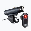 Set di luci per bicicletta Kryptonite Street F-150/Avenue R-30 nero 7