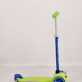 Monopattino a tre ruote per bambini Meteor Tucan verde/blu 11