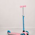 Monopattino triciclo per bambini Meteor Tucan rosa/blu 9