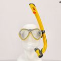 AQUA-SPEED set da immersione per bambini Aura + Evo giallo 8
