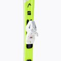 Sci da discesa per bambini HEAD Supershape Team Easy Jrs + attacchi Jrs 4.5 nero/giallo/bianco 7
