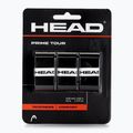 Fasce per racchette da tennis HEAD Prime Tour 3 pezzi nero.