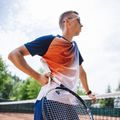 Camicia da tennis HEAD da uomo Perf print perf /tangerine 6