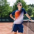 Camicia da tennis HEAD da uomo Perf print perf /tangerine 7