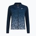 Giacca da tennis HEAD Breaker da donna blu scuro/print vision