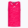 HEAD Agility Tank Top magenta/print vision maglia da tennis per bambini