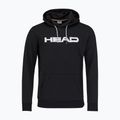 Felpa da tennis da uomo HEAD Club Byron Hoodie nero 3
