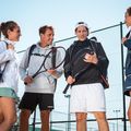 Felpa da tennis da uomo HEAD Club Byron Hoodie grigio/melange 4
