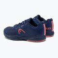 Scarpe da tennis HEAD Revolt Court da donna blu scuro/corallo 3