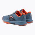 Scarpe da tennis HEAD Revolt Pro 4.0 per bambini bluestone/arancio 3