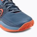 Scarpe da tennis HEAD Revolt Pro 4.0 per bambini bluestone/arancio 7