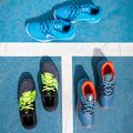 Scarpe da tennis HEAD Revolt Pro 4.0 per bambini bluestone/arancio 9