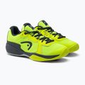 Scarpe da tennis HEAD Sprint 3.5 per bambini giallo/verde 5