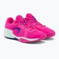 Scarpe da tennis HEAD per bambini Sprint 3.5 rosa/acqua chiara 5