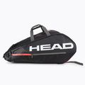 Borsa da tennis HEAD Tour Team 15R 90 l nero/arancio