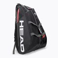 Borsa da tennis HEAD Tour Team 15R 90 l nero/arancio 2