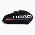 Borsa da tennis HEAD Tour Team 12R 82 l nero/arancio