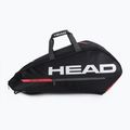 Borsa da tennis HEAD Tour Team 9R 75 l nero/arancio