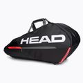 Borsa da tennis HEAD Tour Team 6R 53,5 l nero/arancio