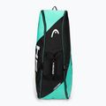 Borsa da tennis HEAD Tour Team 6R 53,5 l nero/menta 3