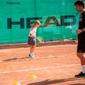 Racchetta da tennis per bambini HEAD Coco 23 creme 11
