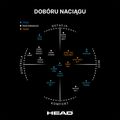 Corda da tennis HEAD Hawk Touch 12 m antracite 4